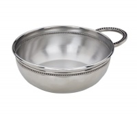 Baby Beads Porringer Pewter Baby Gift Baby Beads Porringer Pewter Baby Gift