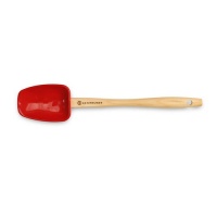 Le Creuset Small Spatula Spoon: Cherry