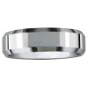 7mm Beveled Titanium Wedding Band (Ring Sizes 7-12.5)