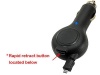 High Quality Lg Tone / Tone+ (HBS-700, HBS-730) Bluetooth Headset (Tangle Free) Retract Car Charger Adapter