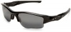 Oakley Men's Flak Jacket XLJ Polarized Sunglasses,Jet Black Frame/Black Lens,one size