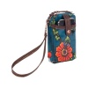 The SAK Roots Smartphone Wristlet,Lagoon True Love,One Size