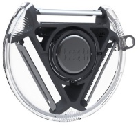 Joseph Joseph 3-in-1 Design Rotary Peeler, Grey Joseph Joseph 3-in-1 Design Rotary Peeler, Grey