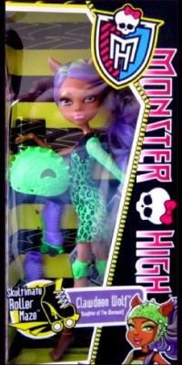 Monster High Roller Maze Clawdeen Wolf Doll Monster High Roller Maze Clawdeen Wolf Doll