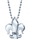 Alex Woo Little Faith Sterling Silver Fleur-de-Lis Pendant Necklace, 16