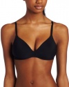 Calvin Klein Women's Wireless Contour Bra, Black, 32D