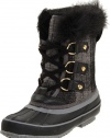 Juicy Couture Sarabeth Boot (Toddler/Little Kid),Black/Grey Abstract Plaid,13 M US Little Kid