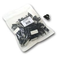 C2G / Cables to Go 43052 .5in Self-Adhesive Cable Clamp - 50 Pack (Black) C2G / Cables to Go 43052 .5in Self-Adhesive Cable Clamp - 50 Pack (Black)