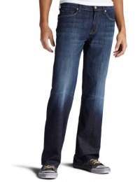 7 For All Mankind Men's Austyn Relaxed Straight Leg Jean in Los Angeles Dark, La Dark, 36