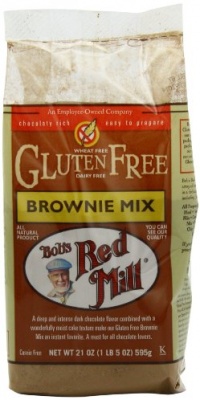 Bob's Red Mill Gluten-Free Brownie Mix, 21-Ounce Packages (Pack of 4)