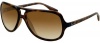 Ray-Ban RB4162 Highstreet Designer Sunglasses/Eyewear - Light Havana/Crystal Brown Gradient / Size 59mm