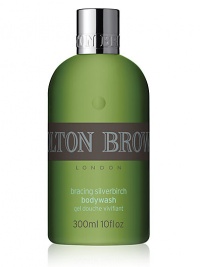 Give your senses a blast of bracing energy with this deeply cleansing body wash. Infused with extracts from the bark and leaves of the silverbirch tree, it will instantly enliven and cleanse while treating the skin to a seriously conditioning workout. 10 oz. Give your senses a blast of bracing energy with this deeply cleansing body wash. Infused with extracts from the bark and leaves of the silverbirch tree, it will instantly enliven and cleanse while treating the skin to a seriously conditioning workout. 10 oz.