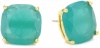 Kate Spade New York Essentials Turquoise Small Square Stud Earrings