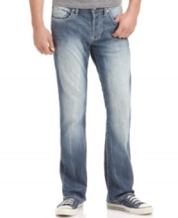 With a lived-in, washed–out look, these jeans from Buffalo David Bitton are perfectly distressed for extra character. With a lived-in, washed–out look, these jeans from Buffalo David Bitton are perfectly distressed for extra character.