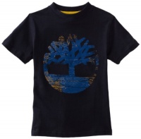 Timberland Boys 2-7 Prominence Tee, Blue, 6 Timberland Boys 2-7 Prominence Tee, Blue, 6