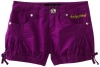 Baby Phat - Kids Girls 7-16 Bubble Short, Plum, 12