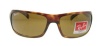 New Ray Ban RB4075 642/57 Havana/Crystal Brown Lens 61mm Polarized Sunglasses