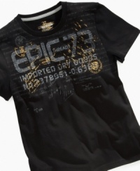 Program a slick style. This fresh tee from Epic Threads will complete his crisp, clean look. Program a slick style. This fresh tee from Epic Threads will complete his crisp, clean look.