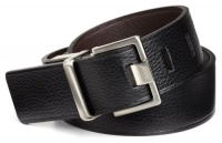 Calvin Klein Men's 38mm Reversible Flat Strap Belt With Heat Crease Calvin Klein Men's 38mm Reversible Flat Strap Belt With Heat Crease