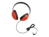 Califone First Stereo Headphone Lightweight for Young Children Red