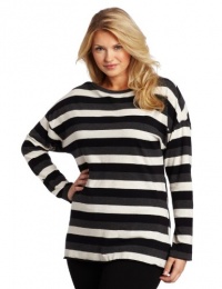 Calvin Klein Performance Women's Plus Size Drop Shoulder Tee Calvin Klein Performance Women's Plus Size Drop Shoulder Tee