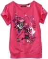 Baby Phat - Kids Girls 7-16 Rock N Roll Tee, Pink, Medium