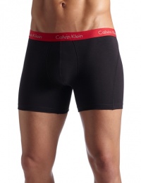 Calvin Klein Men's Prostretch Boxer Brief,Black,Large