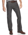 With a classic color and casual straight leg fit, these Tommy Bahama jeans offer timeless style.