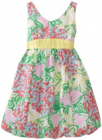 Lilly Pulitzer Girls 7-16 Carolina Bubble Dress, Lillys Pink Mariposa, 14 Lilly Pulitzer Girls 7-16 Carolina Bubble Dress, Lillys Pink Mariposa, 14