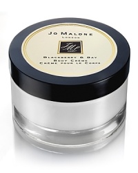 A lush, moisturizing crème. Deeply scented with delicious blackberry juice, freshened with bay, warmed by musk and woods. A lush, moisturizing crème. Deeply scented with delicious blackberry juice, freshened with bay, warmed by musk and woods.