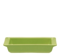 Emile Henry 8 by 5-Inch Individual Rectangular Dish, Green Apple Emile Henry 8 by 5-Inch Individual Rectangular Dish, Green Apple