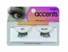 Andrea Lash Accents Pair Style 301, Black  (Pack of 4)