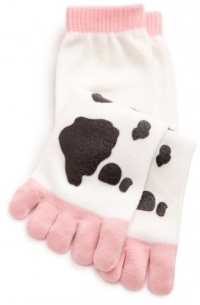 K. Bell Socks Women's Cow Toe Socks