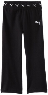 Puma Girl's 2-6X Toddler Yoga Pant, Black, 2T