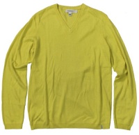 Calvin Klein Men's Cotton Modal V-neck Sweater (Large) Calvin Klein Men's Cotton Modal V-neck Sweater (Large)