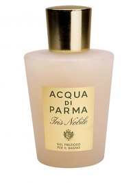 A delicate formula that respects the skin's natural balance. A timeless, truly feminine and long lasting fragrance that combines the sober elegance of the floral transparent bouquet with the sophisticated richness of the chypre, the most precious among the timeless feminine accords. Its soft gentle foam leaves skin fresh and velvety, thanks to pro-vitamin B and silk proteins. 6.7 oz. A delicate formula that respects the skin's natural balance. A timeless, truly feminine and long lasting fragrance that combines the sober elegance of the floral transparent bouquet with the sophisticated richness of the chypre, the most precious among the timeless feminine accords. Its soft gentle foam leaves skin fresh and velvety, thanks to pro-vitamin B and silk proteins. 6.7 oz.