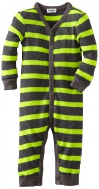 Splendid Littles Baby-boys Infant Thermal Playsuit, Carbon/Neon, 3-6 Months Splendid Littles Baby-boys Infant Thermal Playsuit, Carbon/Neon, 3-6 Months