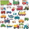 RoomMates RMK1132SCS Transportation Peel & Stick Wall Decals