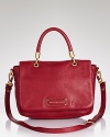 The ultimate city girl satchel: this leather MARC BY MARC JACOBS bag goes everywhere and looks good with everything.