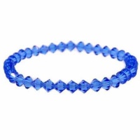 Genuine Royal Blue Swarovski Crystal Bracelet Genuine Royal Blue Swarovski Crystal Bracelet
