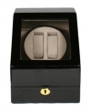 Double Automatic Wood Watch Winder 3 storages