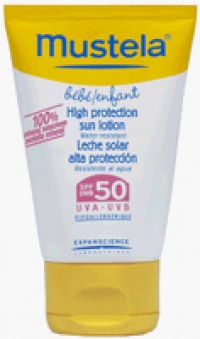 Mustela High Protection Sun Lotion SPF 50 - 1.6 oz. Mustela High Protection Sun Lotion SPF 50 - 1.6 oz.