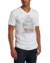 Lucky Brand Men's Team Moto Milano V-Neck Graphic Tee