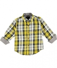 Nautica Lakeville L/S Button-Down Shirt (Sizes 4 - 7X) - ivory, 7 Nautica Lakeville L/S Button-Down Shirt (Sizes 4 - 7X) - ivory, 7