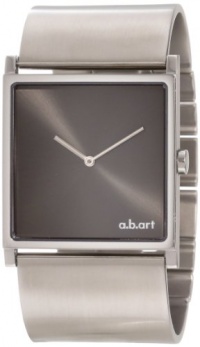 a.b. art Unisex EL108B Series EL Stainless Steel Swiss Quartz Black Dial and Metal Bracelet Watch a.b. art Unisex EL108B Series EL Stainless Steel Swiss Quartz Black Dial and Metal Bracelet Watch