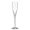 Diamond-shaped cuts delicately catch the light in these classic flutes from kate spade.