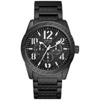 GUESS Chronograph Black Plated Aluminum Mens Watch U13614G1