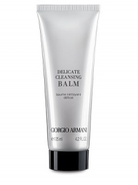 A rich cleansing balm for all skin types that removes makeup and impurities for a radiant glow. It transforms into a cleansing oil to effectively dissolve makeup on the surface of the skin. Mixed with water, the cleansing balm renders a milky texture that allows makeup to be easily rinsed off. After use, skin is noticeably softer and more radiant. 4.2 oz. A rich cleansing balm for all skin types that removes makeup and impurities for a radiant glow. It transforms into a cleansing oil to effectively dissolve makeup on the surface of the skin. Mixed with water, the cleansing balm renders a milky texture that allows makeup to be easily rinsed off. After use, skin is noticeably softer and more radiant. 4.2 oz.