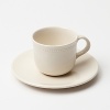 The house wins with this simple, roulette ball-inspired cup and saucer set.