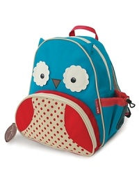 Whimsical details and durable materials make this the perfect pack for kids on-the-go. Easily holds all supplies your preschooler might need for a busy day of work and play, and the mesh side pocket adjusts to fit a juice box, sippy cup or water bottle. Whimsical details and durable materials make this the perfect pack for kids on-the-go. Easily holds all supplies your preschooler might need for a busy day of work and play, and the mesh side pocket adjusts to fit a juice box, sippy cup or water bottle.